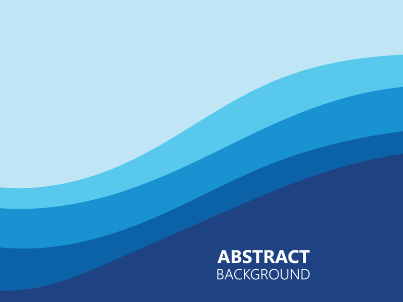 Blue wave water background wallpaper vector