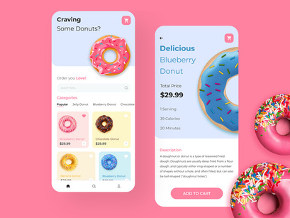 Donuts Mobile App