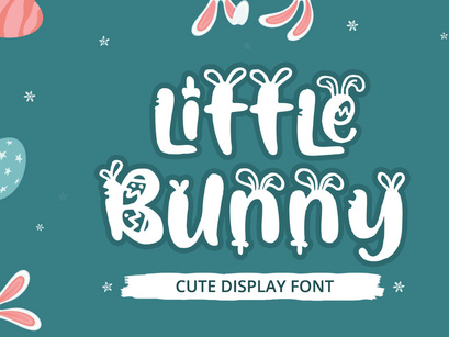 Little Bunny - Cute Display Font