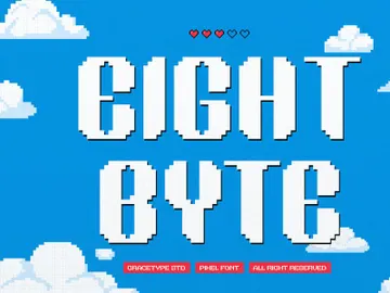 Eight Byte | Pixel Font preview picture