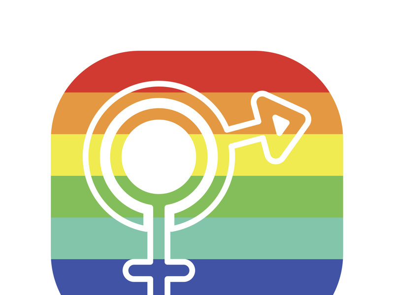 Gender logo design