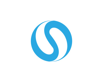 River Icon illustration design template preview picture