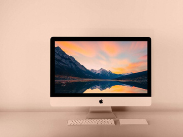 iMac 27" Mockup (FREE) preview picture