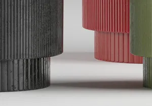 Fluted Nightstand 3D Model