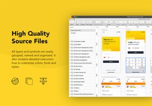 Taxi Driver Booking UI Kit for FIGMA