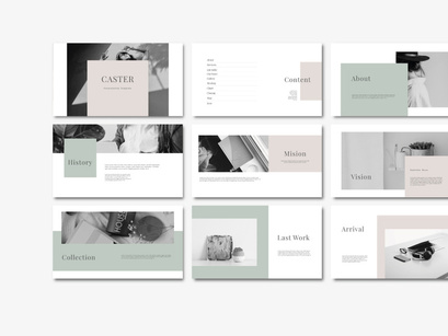 Caster - PowerPoint Template