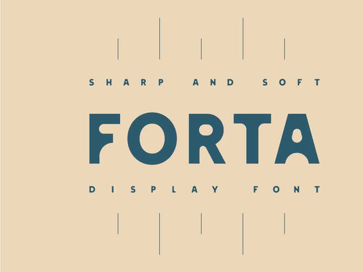 Forta – Free Display Font