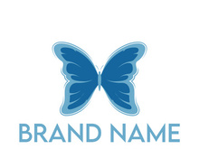 Butterfly logo design
