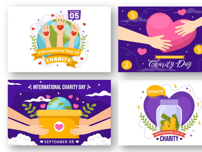 16 International Day of Charity Illustration