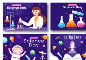 16 National Science Day Illustration