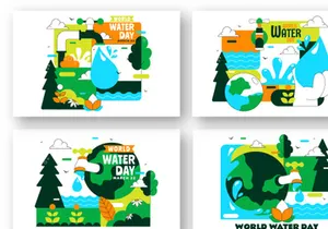10 World Water Day Illustration