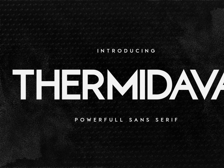 Thermidava Powerful Sans Serif