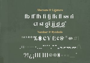 Milestone Modern Classic Font