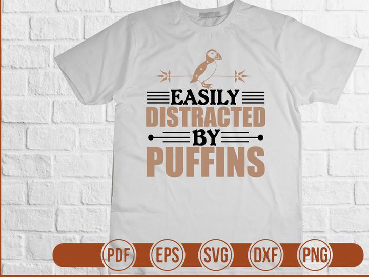 Easily Distracted by Puffins