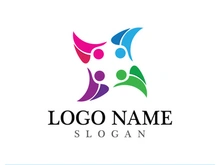 Community logo and symbol vector icon template