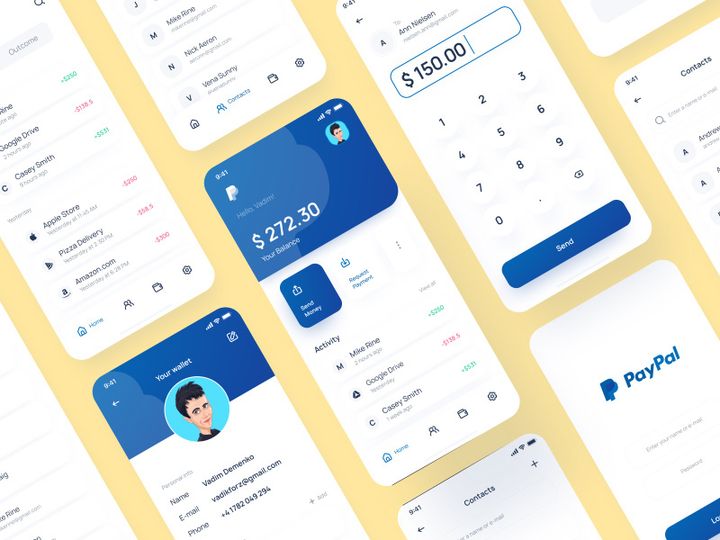 PayPal App Design