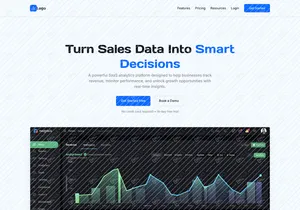 Sales Analytics Dashboard SaaS | Real-Time Revenue Insights