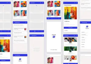 Nverse - NFT Creator Gallery  UI Kit