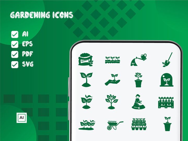 Gardening Icon Pack