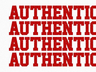 Single - Condensed Slab Serif Font