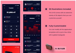 Wallet Banking App UI Kits