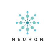 Neuron logo or nerve cell logo design,molecule logo illustration template icon with vector concept
