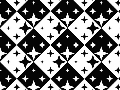 6 Free Seamless Vector Star Patterns