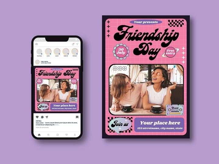 Friendship Day Flyer