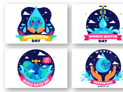 12 World Water Day Illustration