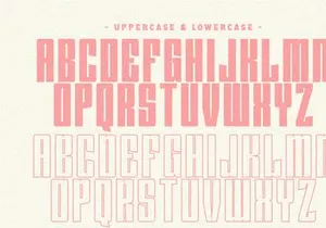 Seven Season - Condensed Sans Serif
