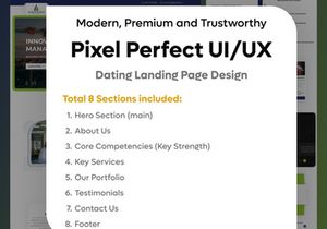 Construction - Building innovation Landing Page UI kit