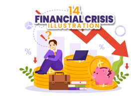 14 Financial Crisis Illustration preview picture