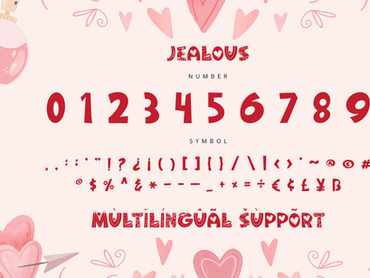 Jealous - Romantic Display Font