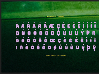 Poulens | Chunky Bold Sans Serif