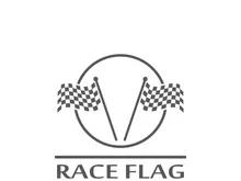 Race flag logo