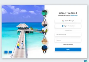 Web Login Screens Pack UI Templates