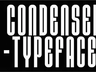 Harmera - Condensed Sans Serif Font