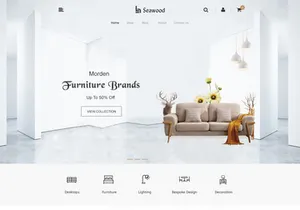 Furniture Brands Web Template
