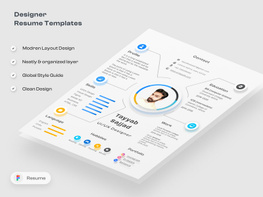 Designer Resume Template preview picture