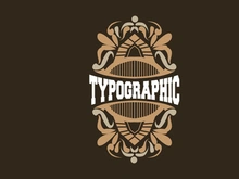 Vector Decorative Vintage Typography Elements, Greeting Card Design