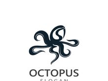 Octopus logo image design icon illustration animal vector
