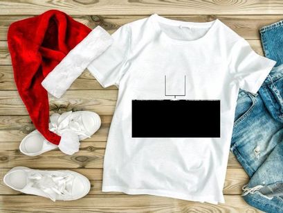 American football goalpost silhouette at sunset