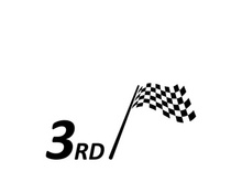 Race flag logo