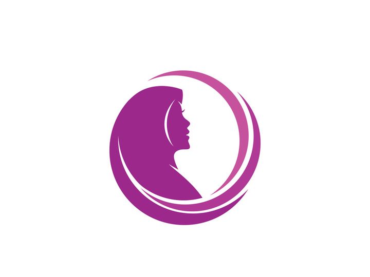 Hijab Fashion icon design