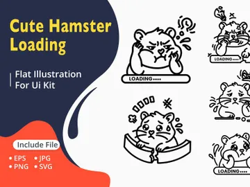 Cute Hamster Loading preview picture