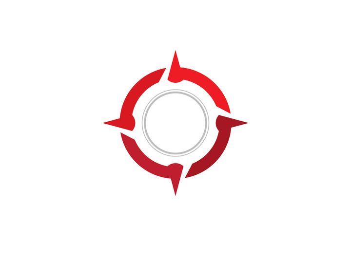 Compass Logo icon illustration design