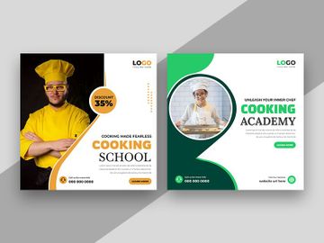 Cooking School Social Media Instagram Post Ver-1 preview picture