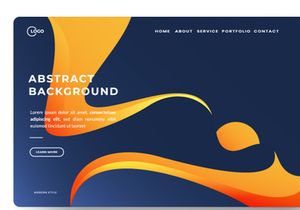 Abstract trendy gradient background