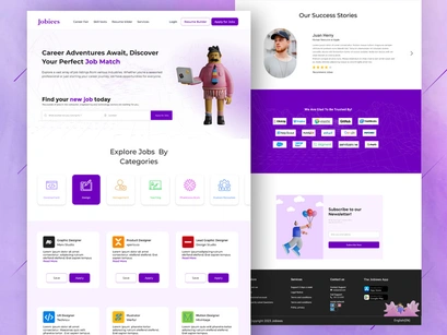 Job Board Landing Page