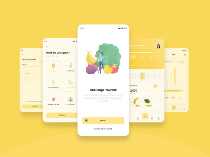 Calorie Counter App UI/UX